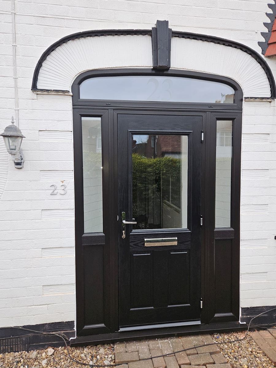 Comp Door With Arched Top